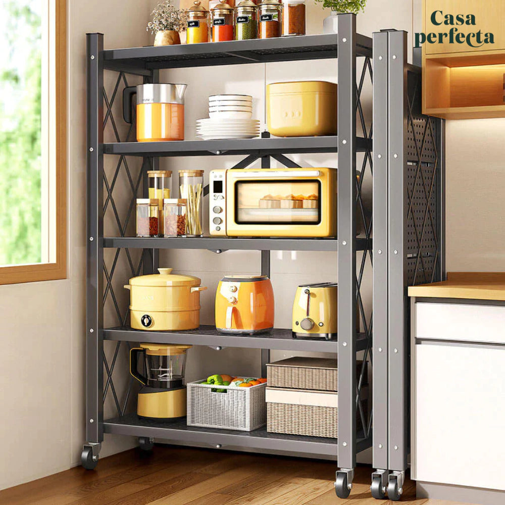 Shelf Master Premium | Organizador Reforzado de Acero Inoxidable