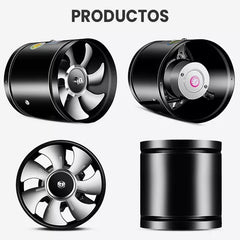 Extractor de Humo Silencioso - 6 PULG