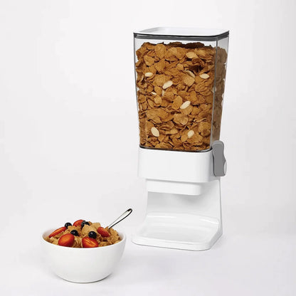 Dispenser de Cereales Blanco | Almacenamiento Seco