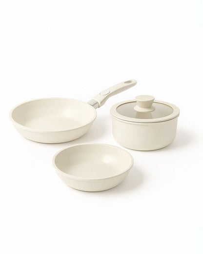 Set de Ollas y Sartenes Antiadherentes Easy Grip